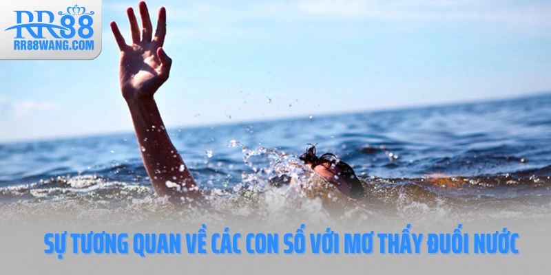 Sự tương quan về các con số với mơ thấy đuối nước